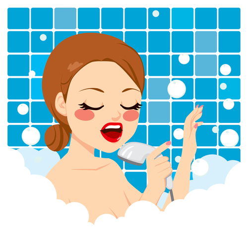 Singing in the Shower | Glass Shower Doors